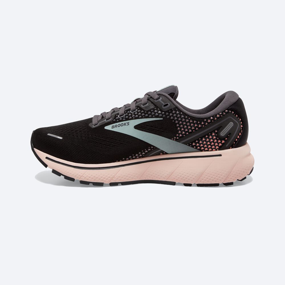 Zapatillas Running Brooks Ghost 14 Mujer Negras | KAJ640158