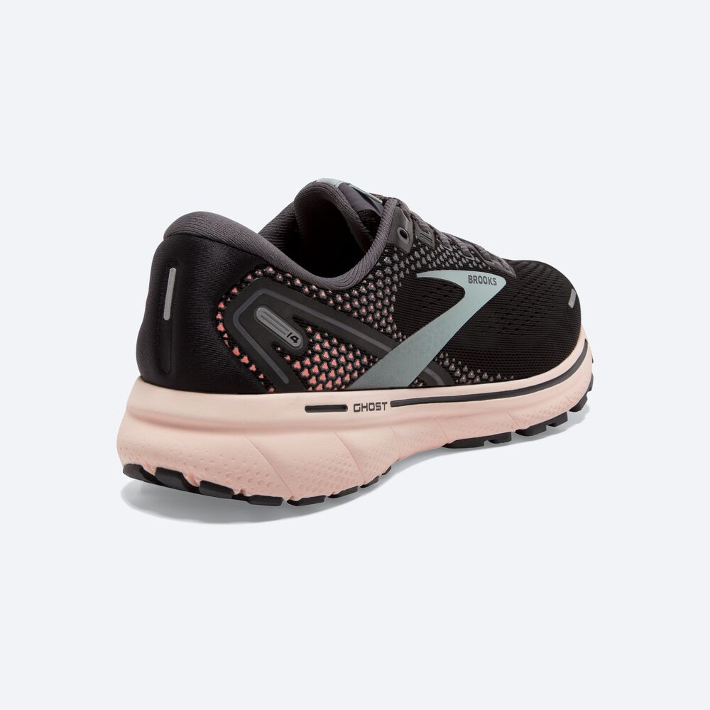 Zapatillas Running Brooks Ghost 14 Mujer Negras | KAJ640158