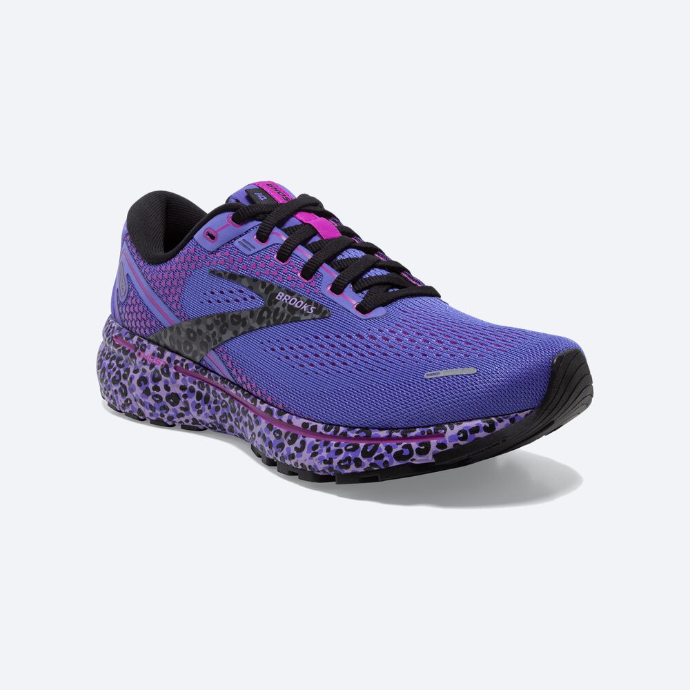 Zapatillas Running Brooks Ghost 14 Mujer Moradas/Negras | NHS038652