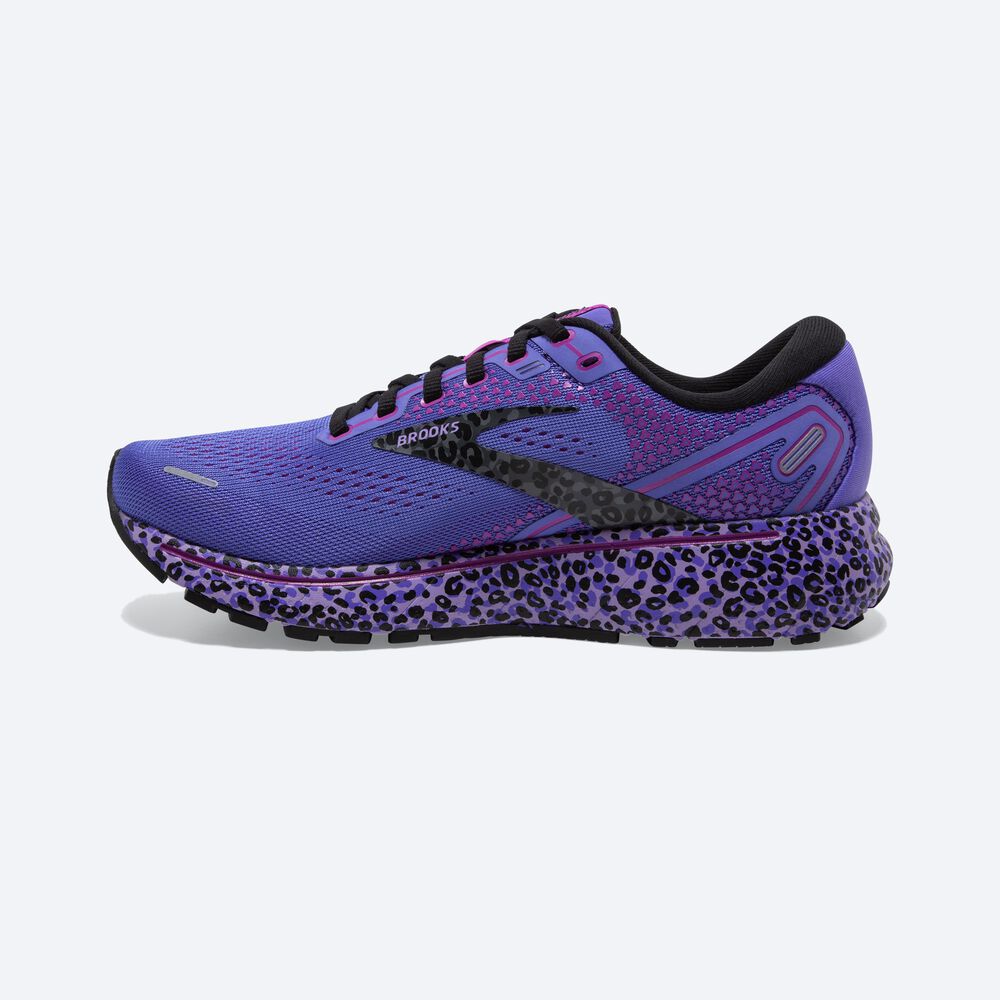 Zapatillas Running Brooks Ghost 14 Mujer Moradas/Negras | NHS038652