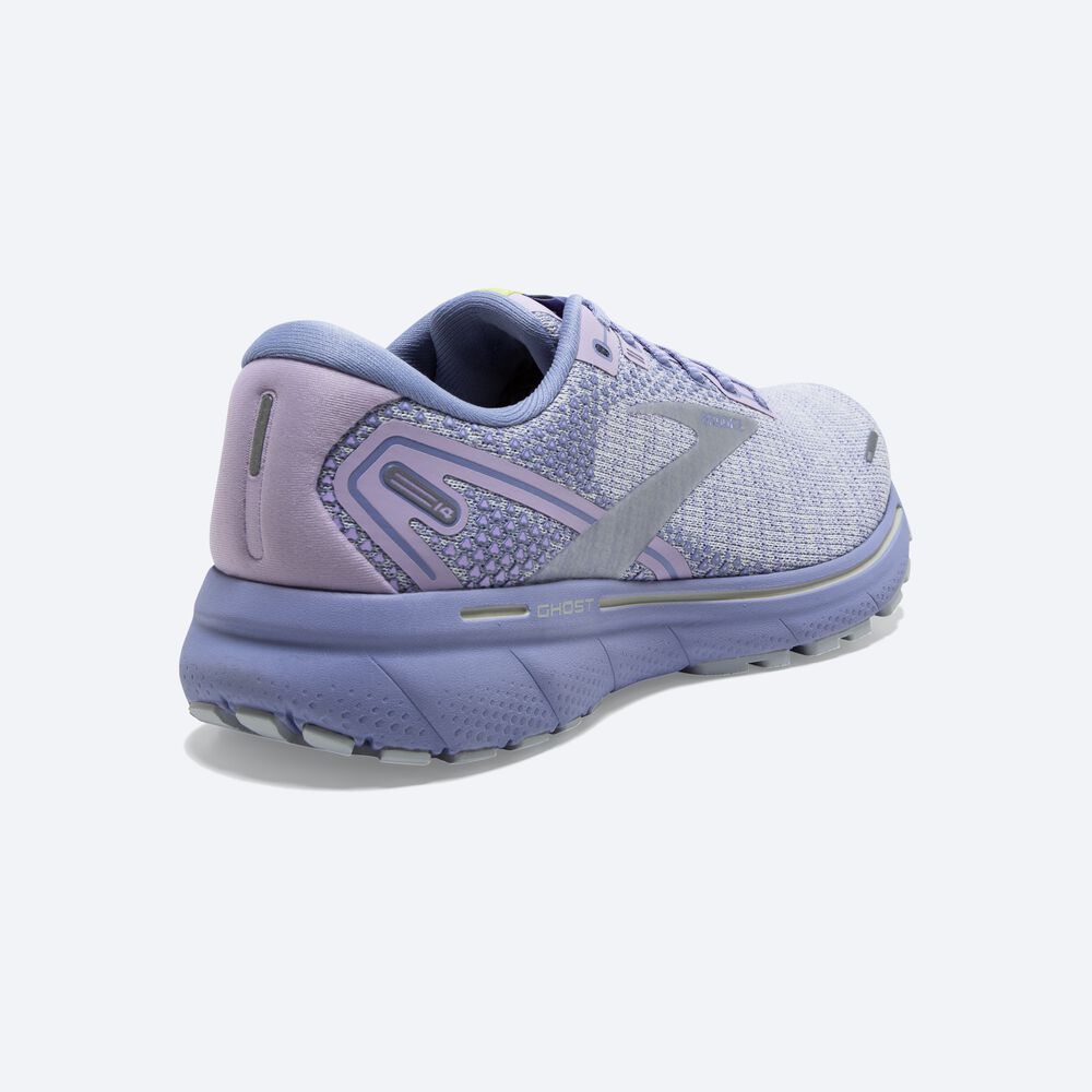 Zapatillas Running Brooks Ghost 14 Mujer Moradas/Verde Claro | UYN164785