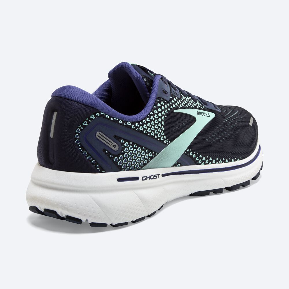 Zapatillas Running Brooks Ghost 14 Mujer Azul Marino/Verde/Azul Marino | XHV530912