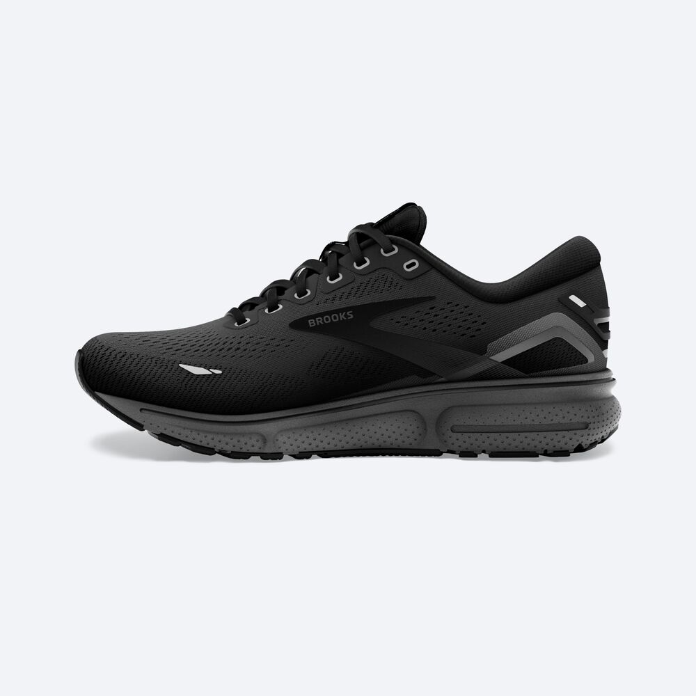 Zapatillas Running Brooks Ghost 15 Hombre Negras | FOC615297