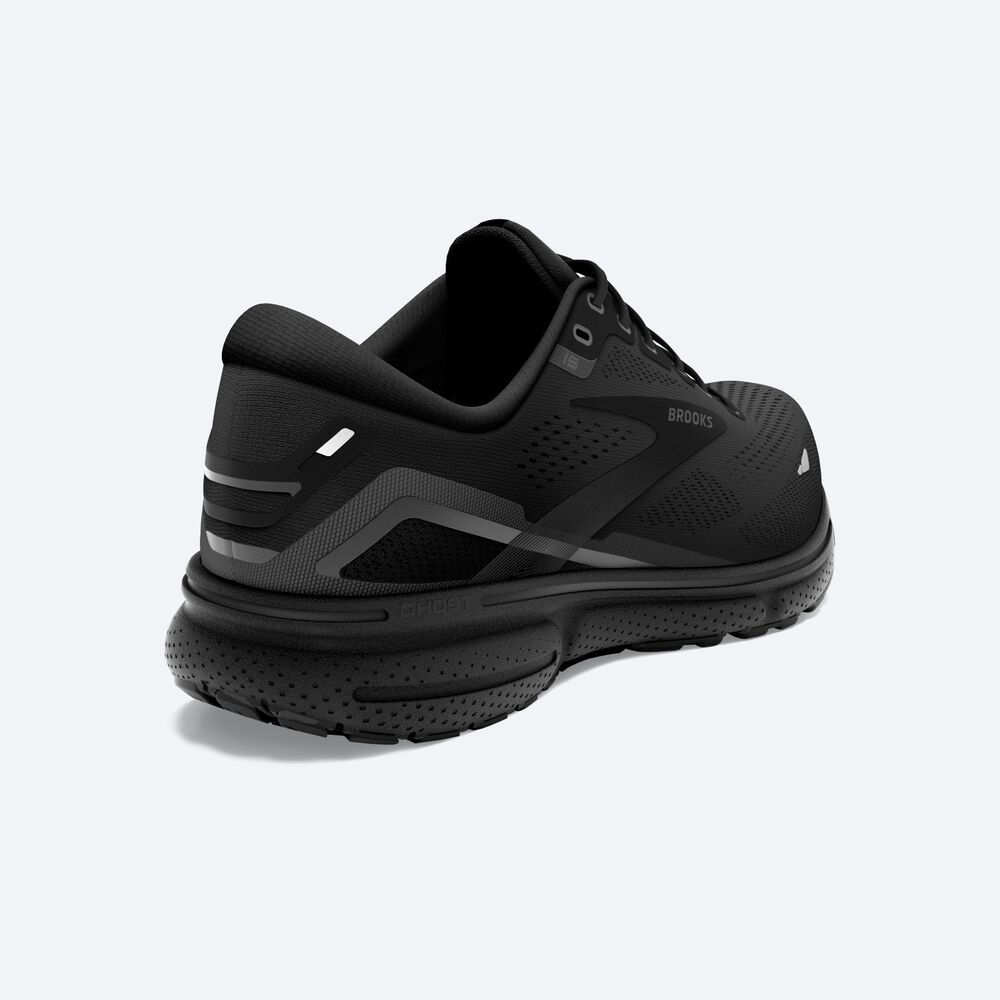 Zapatillas Running Brooks Ghost 15 Hombre Negras | FOC615297