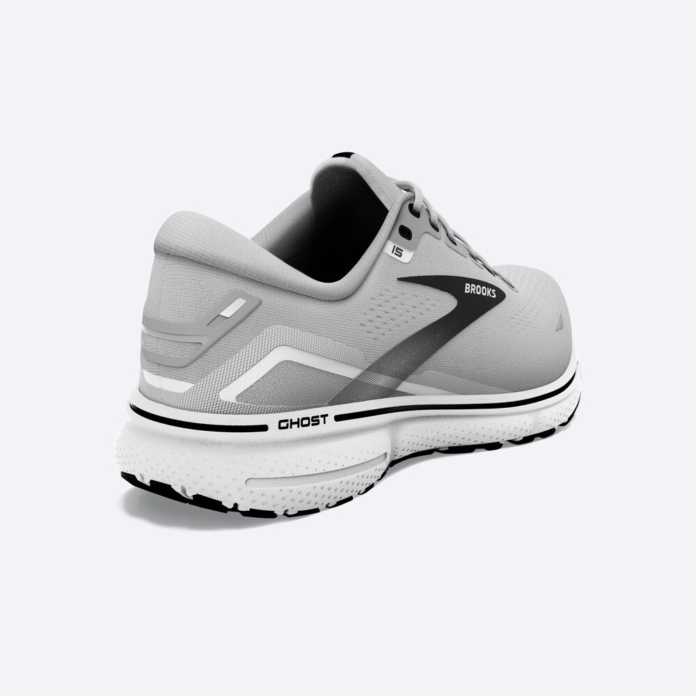 Zapatillas Running Brooks Ghost 15 Hombre Gris/Negras | JXL027165