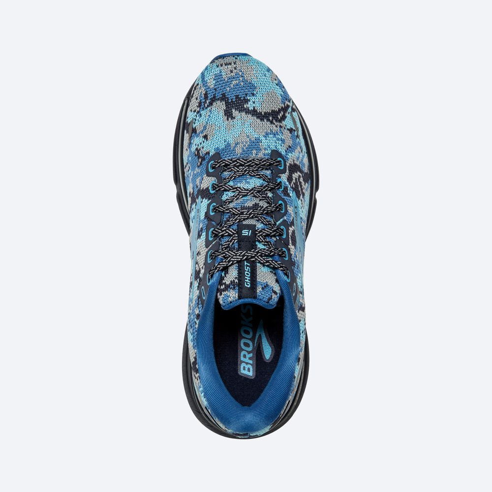 Zapatillas Running Brooks Ghost 15 Hombre Azules | MTS120795