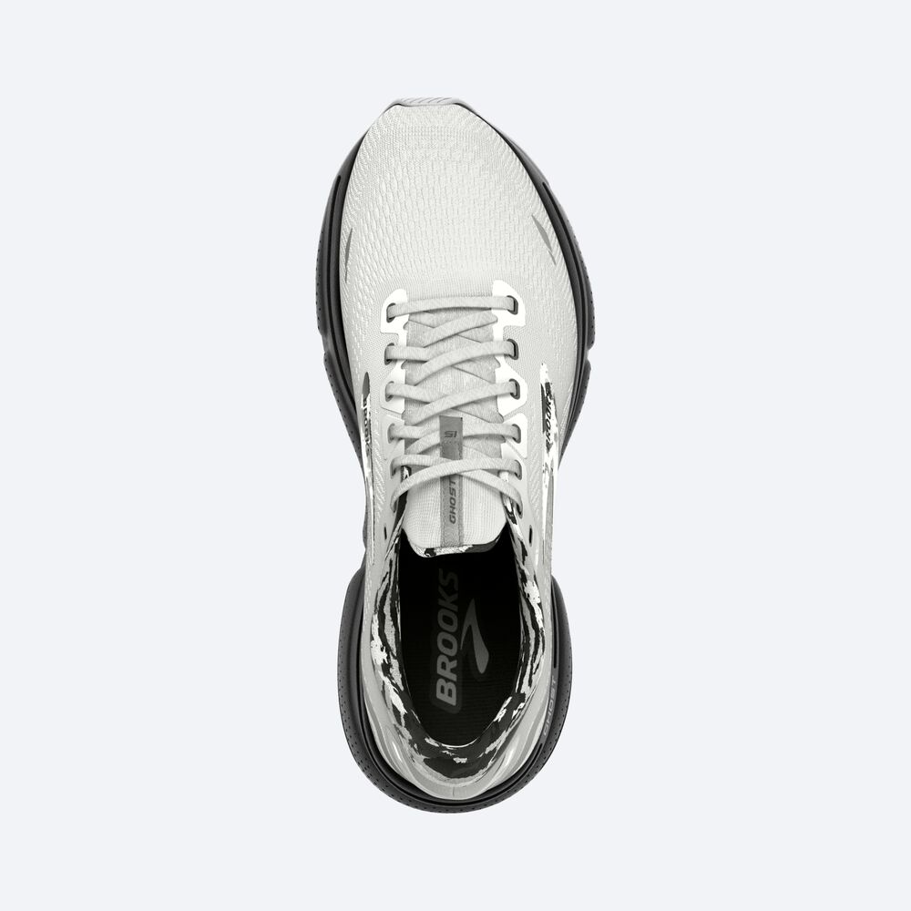 Zapatillas Running Brooks Ghost 15 Hombre Blancas | WNS632158