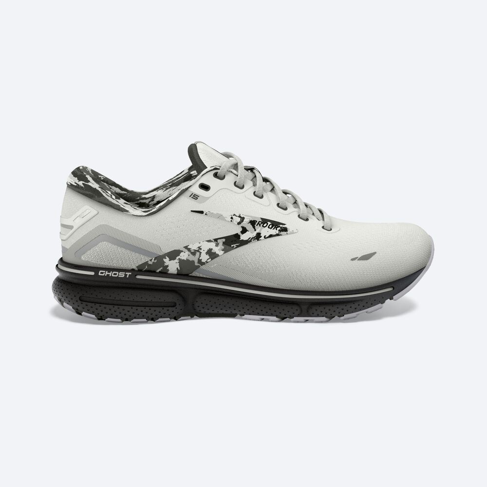 Zapatillas Running Brooks Ghost 15 Hombre Blancas | WNS632158