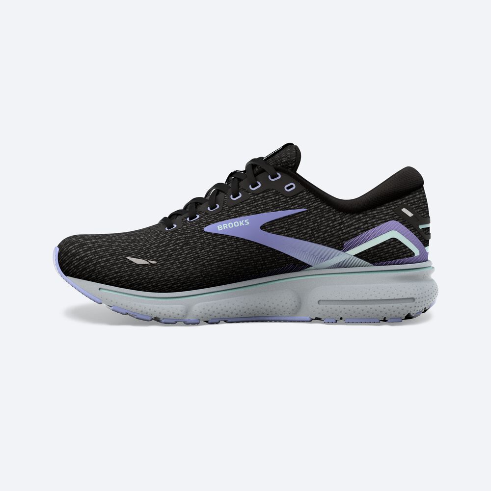 Zapatillas Running Brooks Ghost 15 Mujer Negras | BJI286094