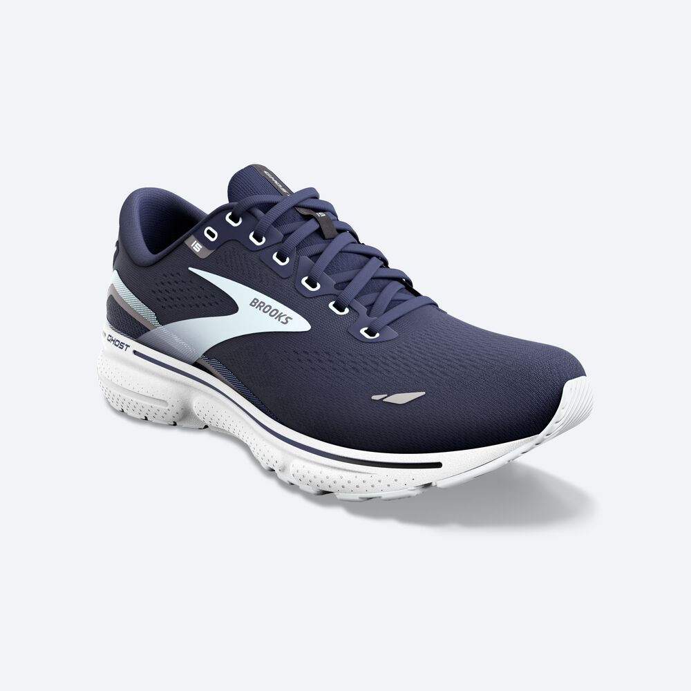 Zapatillas Running Brooks Ghost 15 Mujer Azul Marino | GON863701