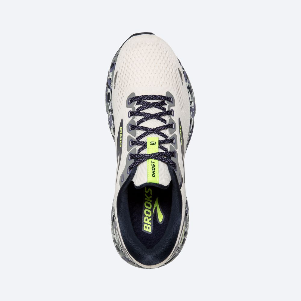 Zapatillas Running Brooks Ghost 15 Mujer Blancas | IFO629380