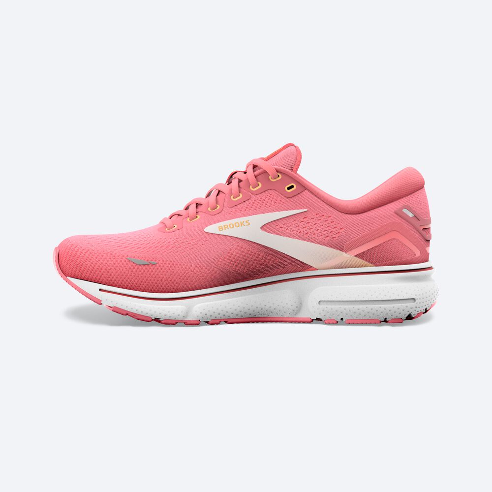 Zapatillas Running Brooks Ghost 15 Mujer Rosas/Coral/Blancas | SCL413965