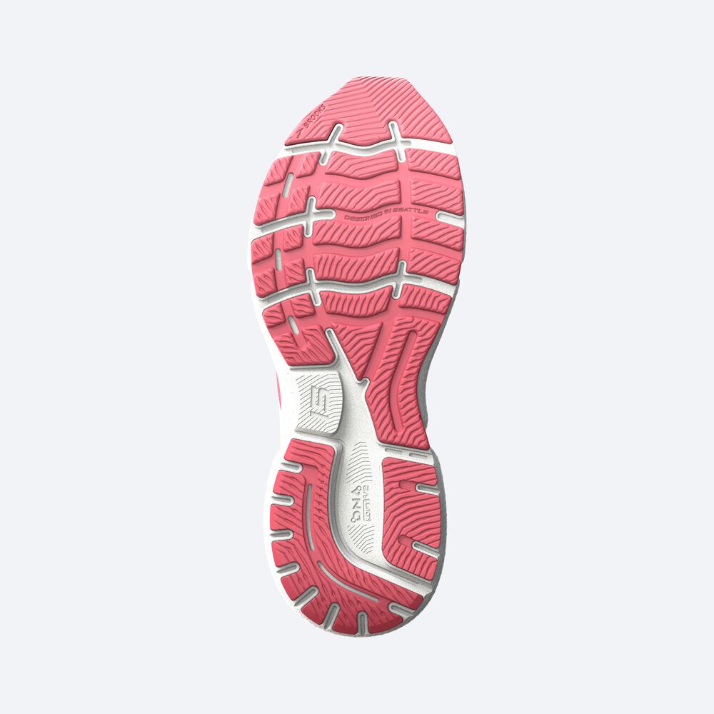 Zapatillas Running Brooks Ghost 15 Mujer Rosas/Coral/Blancas | SCL413965