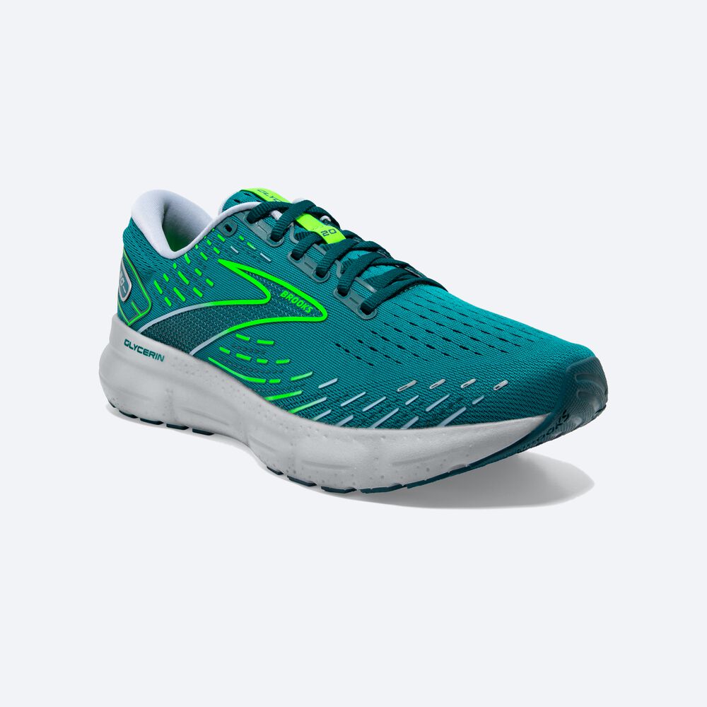 Zapatillas Running Brooks Glycerin 20 Hombre Verde | CPH918672