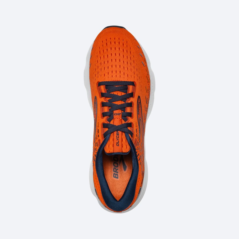 Zapatillas Running Brooks Glycerin 20 Hombre Naranjas/Marrones | JQN821097