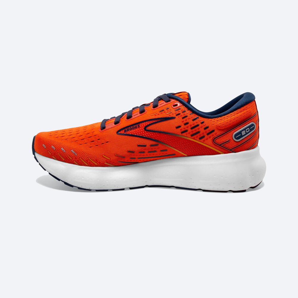 Zapatillas Running Brooks Glycerin 20 Hombre Naranjas/Marrones | JQN821097