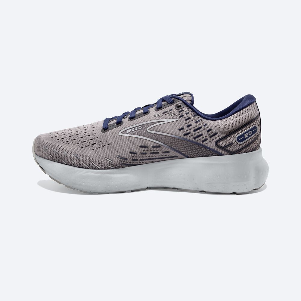 Zapatillas Running Brooks Glycerin 20 Hombre Gris/Azules | TYV183924