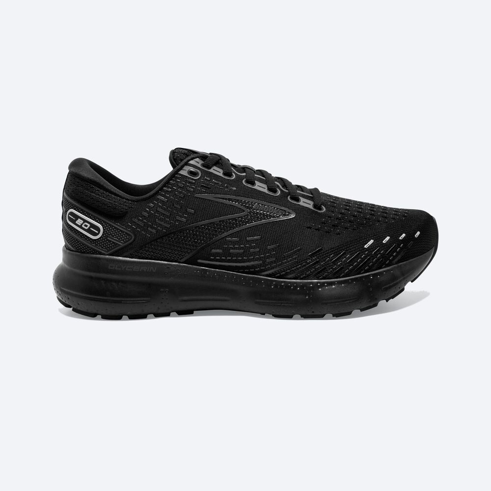 Zapatillas Running Brooks Glycerin 20 Hombre Negras | VTP756982