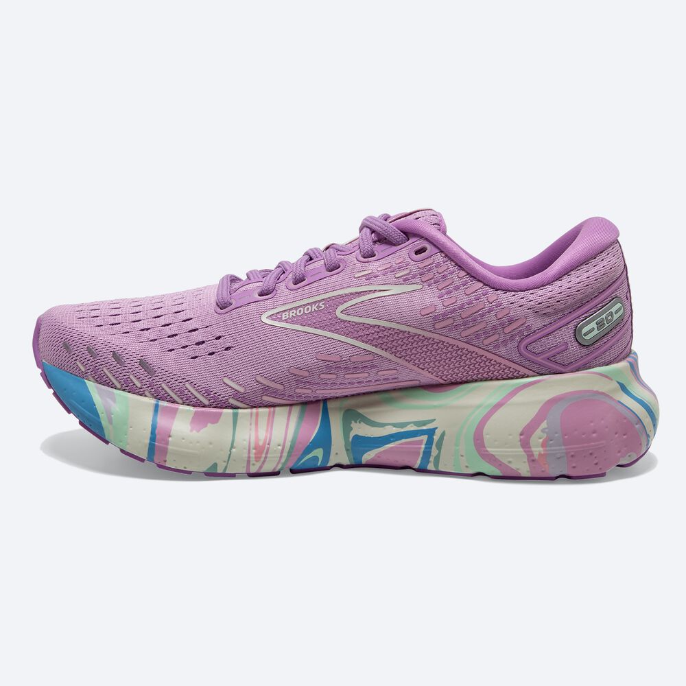 Zapatillas Running Brooks Glycerin 20 Mujer Moradas/Moradas | DGV473250