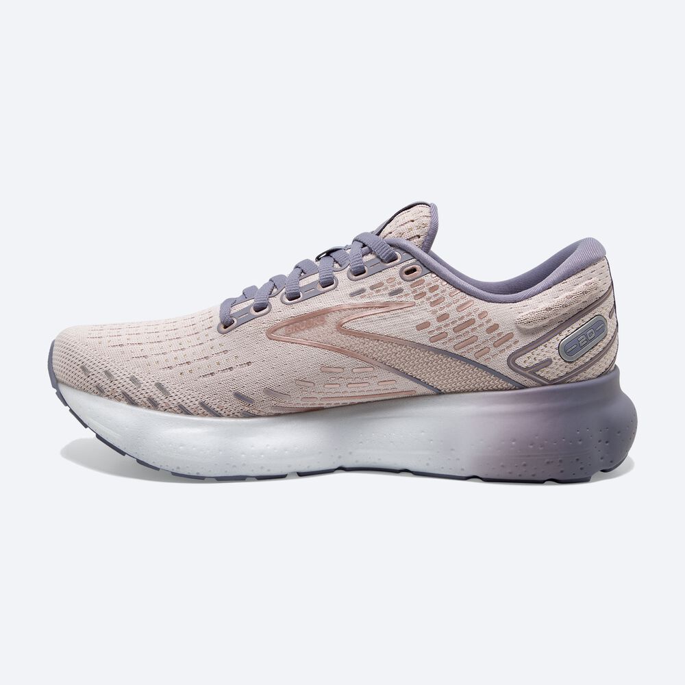 Zapatillas Running Brooks Glycerin 20 Mujer Plateadas/Rosas | EXG940325