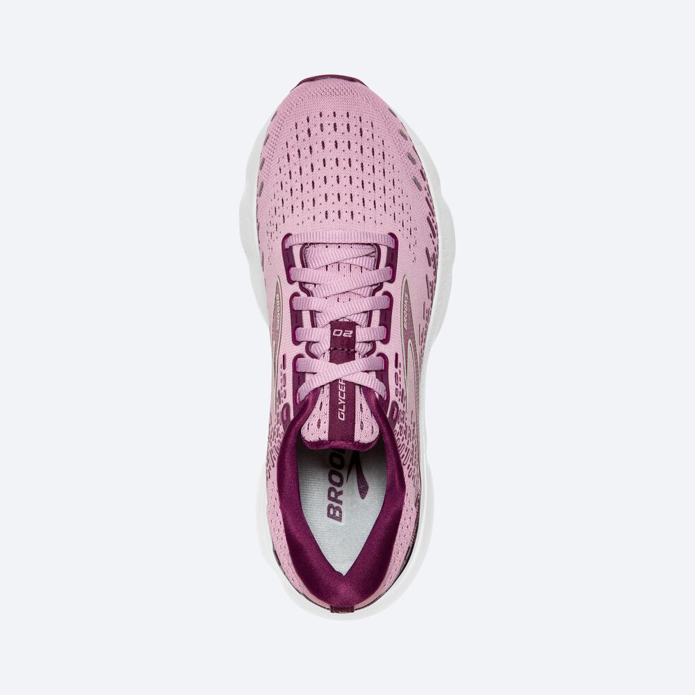 Zapatillas Running Brooks Glycerin 20 Mujer Moradas/Gris | GVR289041