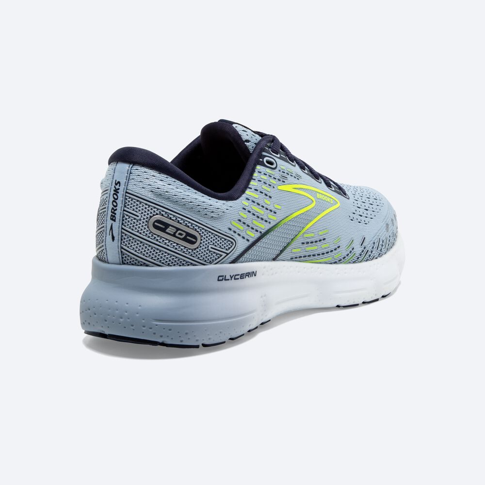 Zapatillas Running Brooks Glycerin 20 Mujer Azules Claro/Azul Marino | YRJ015938