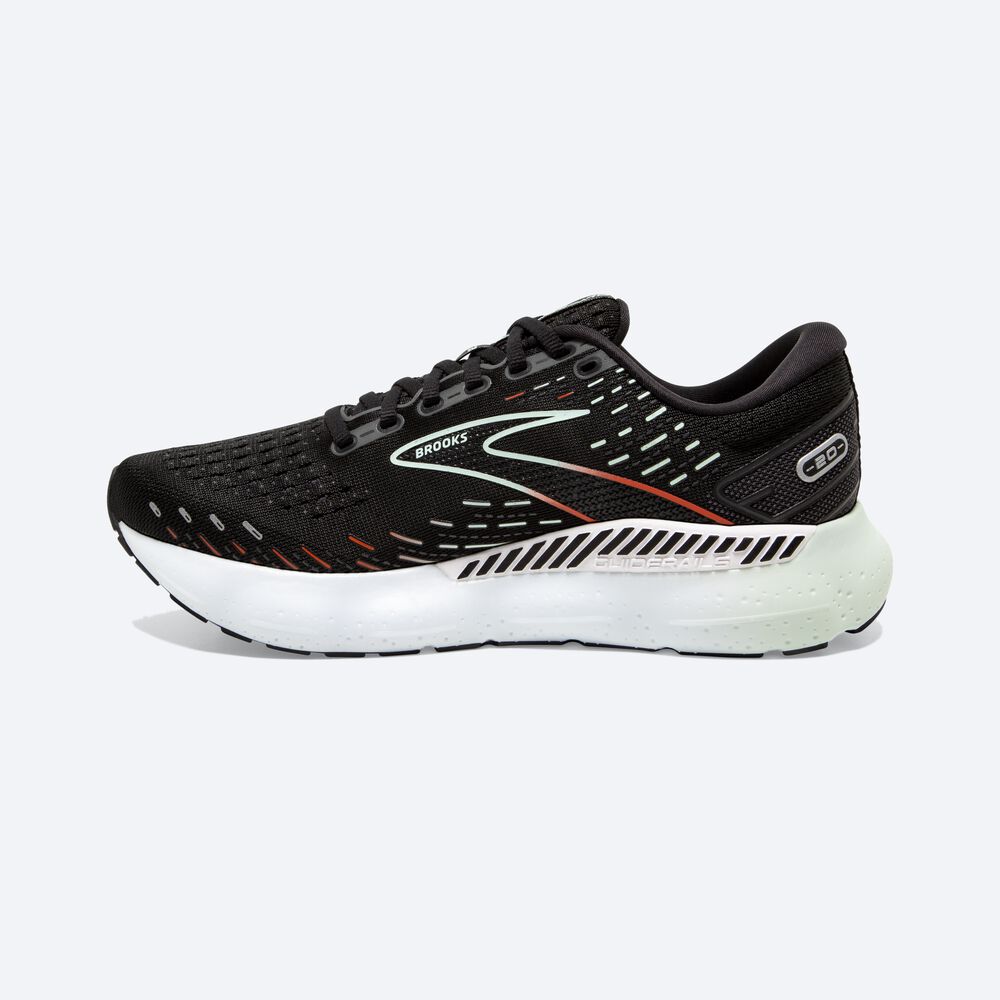 Zapatillas Running Brooks Glycerin GTS 20 Mujer Negras/Rojas | LFT860957