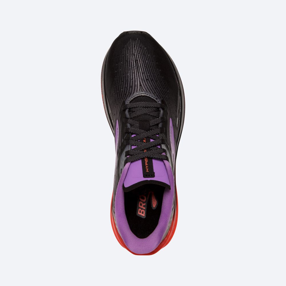 Zapatillas Running Brooks Hyperion Max Mujer Negras/Flores | BVA978513