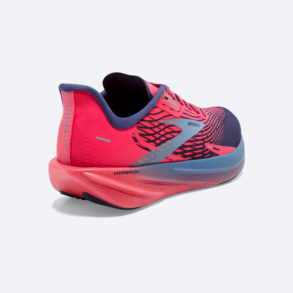 Zapatillas Running Brooks Hyperion Max Mujer Rosas/Azules | MAF189640