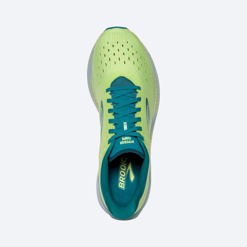 Zapatillas Running Brooks Hyperion Tempo Hombre Verde/Azules | DBM439807