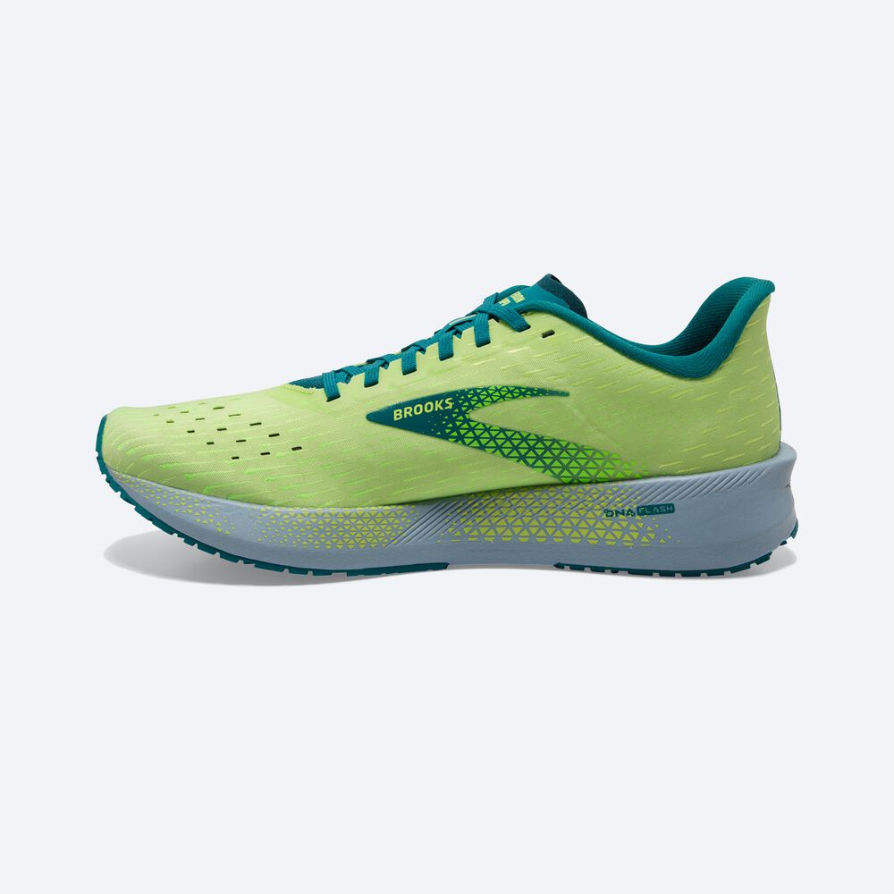 Zapatillas Running Brooks Hyperion Tempo Hombre Verde/Azules | DBM439807