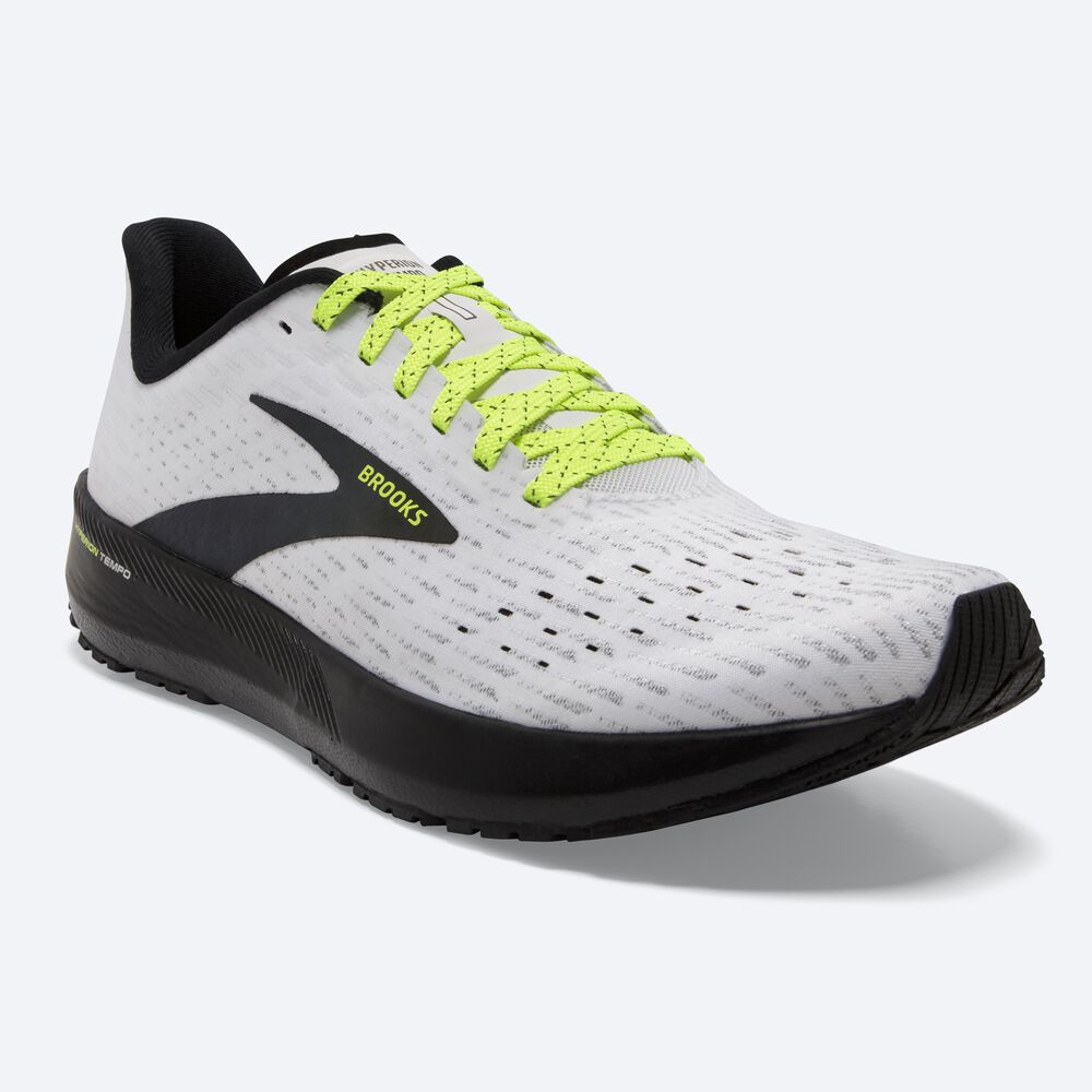 Zapatillas Running Brooks Hyperion Tempo Mujer Blancas/Negras | GTZ890364