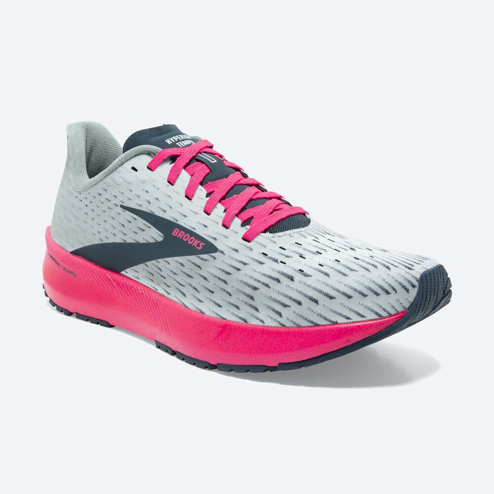 Zapatillas Running Brooks Hyperion Tempo Mujer Azul Marino/Rosas | QVE620497