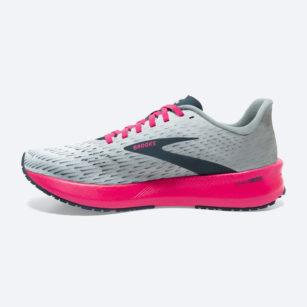 Zapatillas Running Brooks Hyperion Tempo Mujer Azul Marino/Rosas | QVE620497