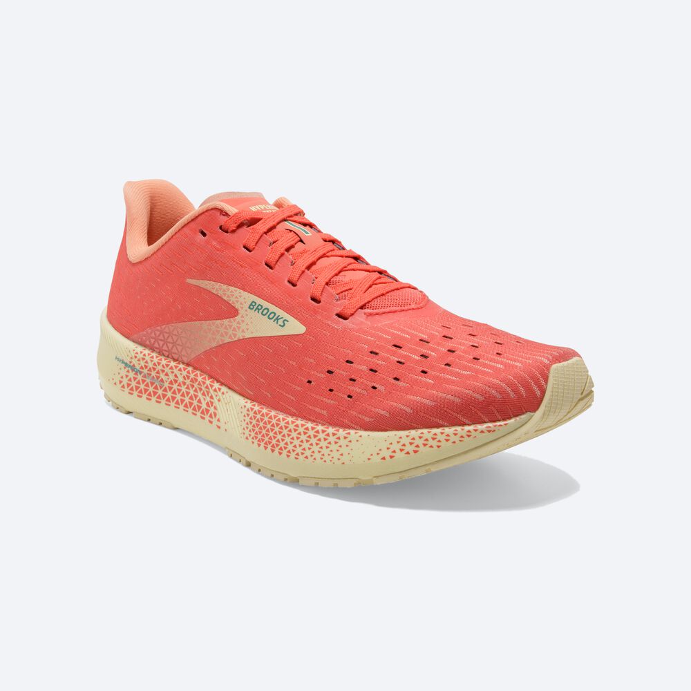 Zapatillas Running Brooks Hyperion Tempo Mujer Coral/Coral | THD457831