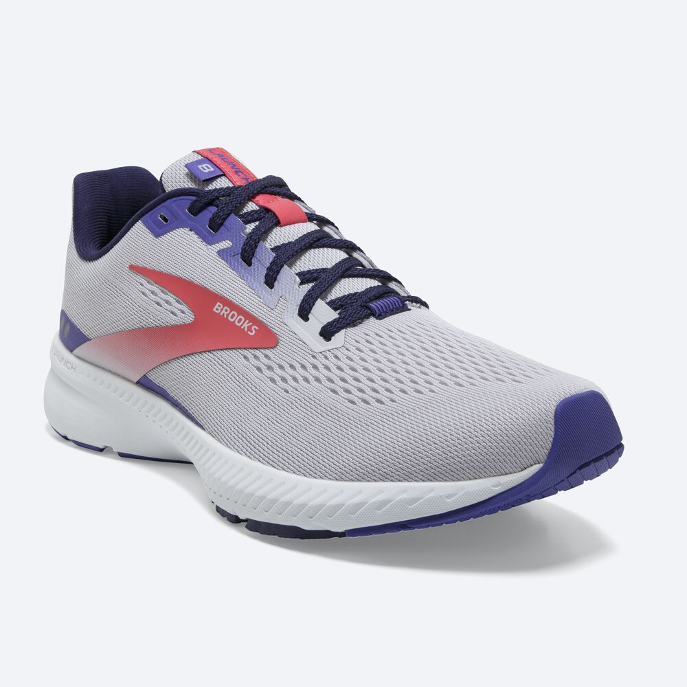 Zapatillas Running Brooks Launch 8 Mujer Lavanda/Coral | RZE481950