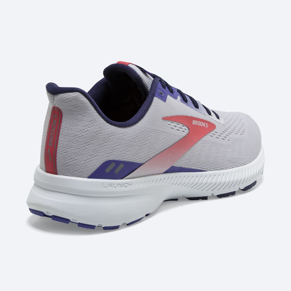 Zapatillas Running Brooks Launch 8 Mujer Lavanda/Coral | RZE481950