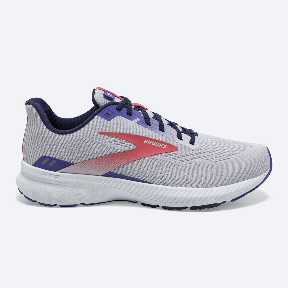 Zapatillas Running Brooks Launch 8 Mujer Lavanda/Coral | RZE481950