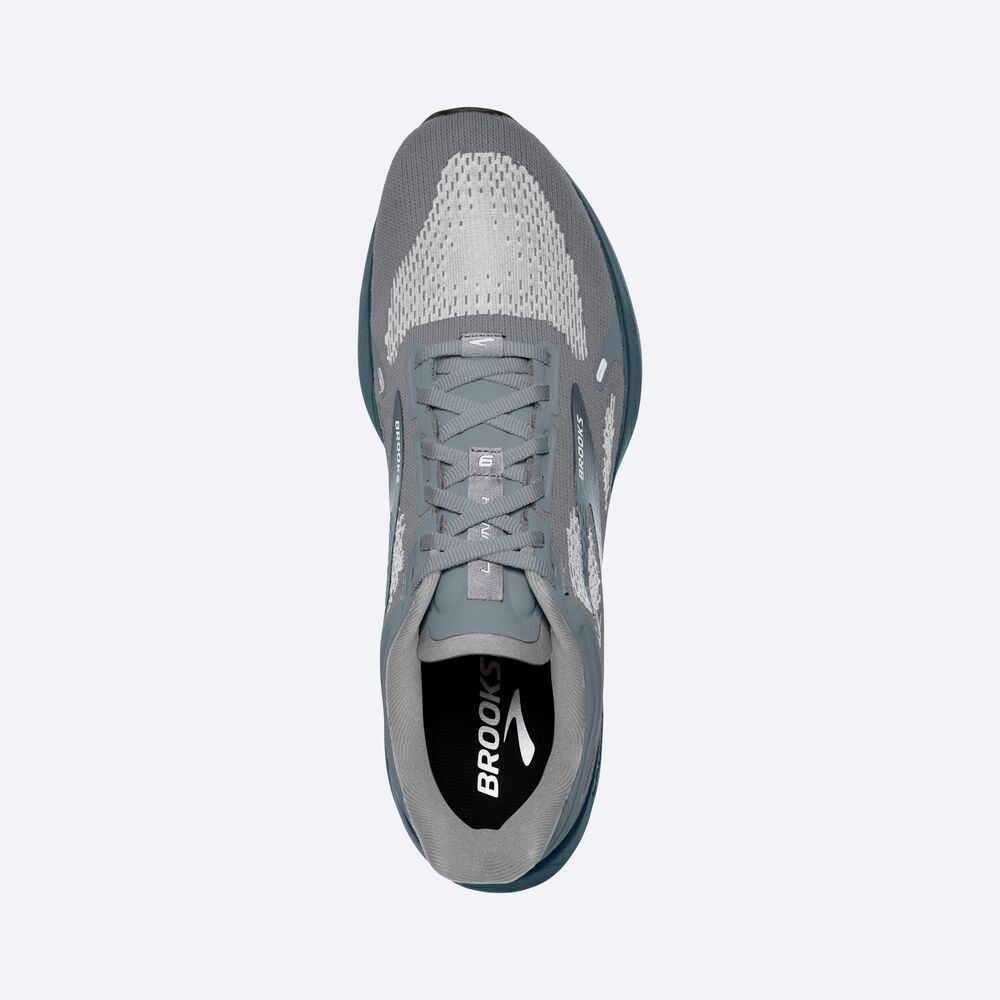 Zapatillas Running Brooks Launch 9 Hombre Gris/Blancas | DVP937201