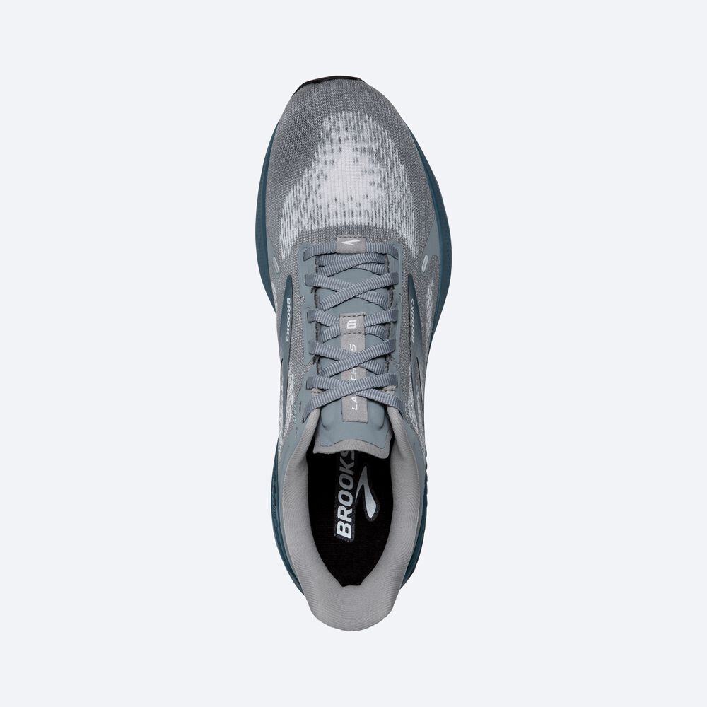 Zapatillas Running Brooks Launch GTS 9 Hombre Gris/Blancas | ETK428063