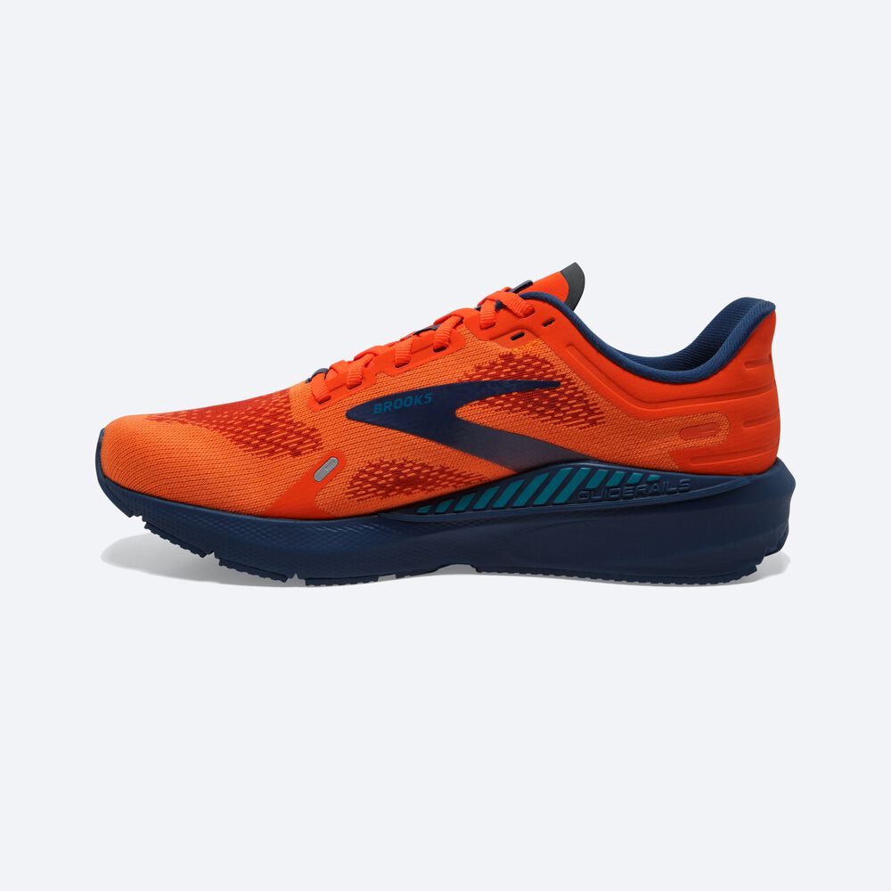 Zapatillas Running Brooks Launch GTS 9 Hombre Marrones/Turquesa | HSM029186