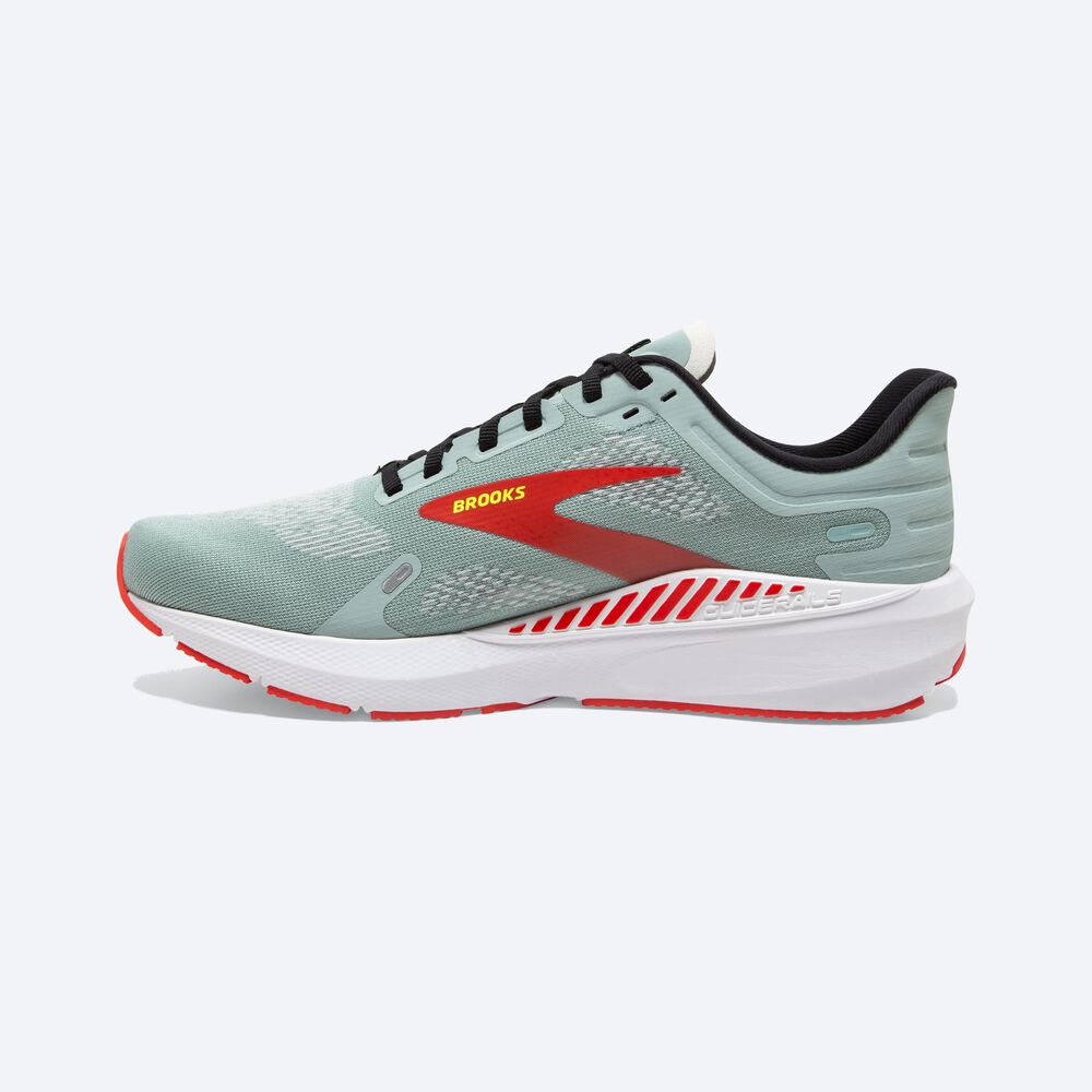 Zapatillas Running Brooks Launch GTS 9 Hombre Azules/Negras/Rosas | SYJ916574