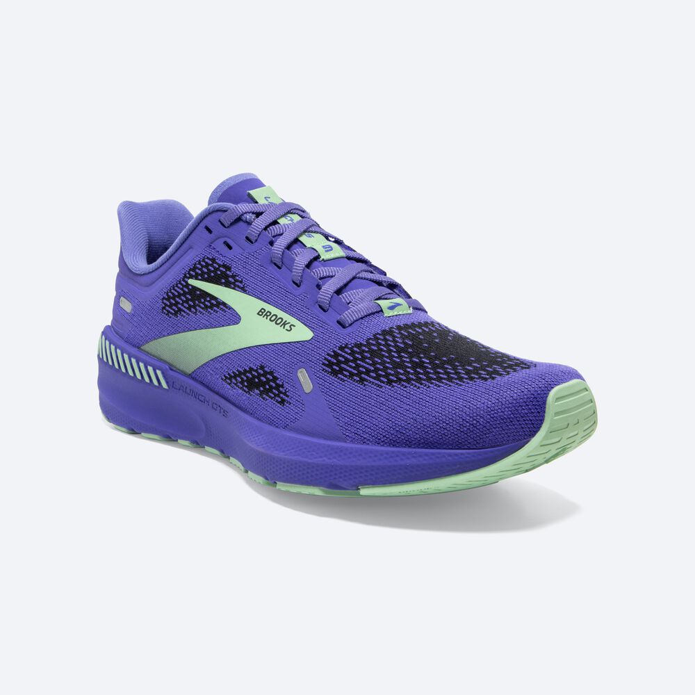 Zapatillas Running Brooks Launch GTS 9 Mujer Azules/Verde | DHP936517