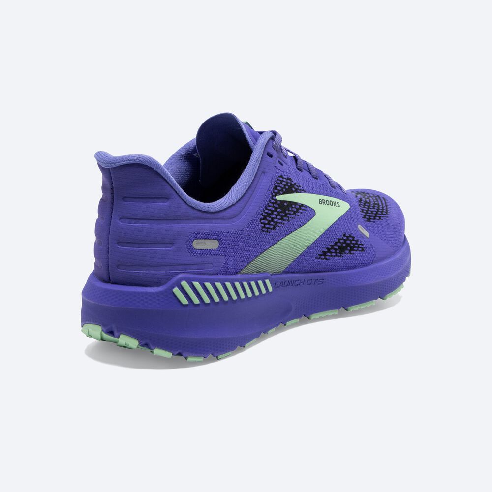 Zapatillas Running Brooks Launch GTS 9 Mujer Azules/Verde | DHP936517