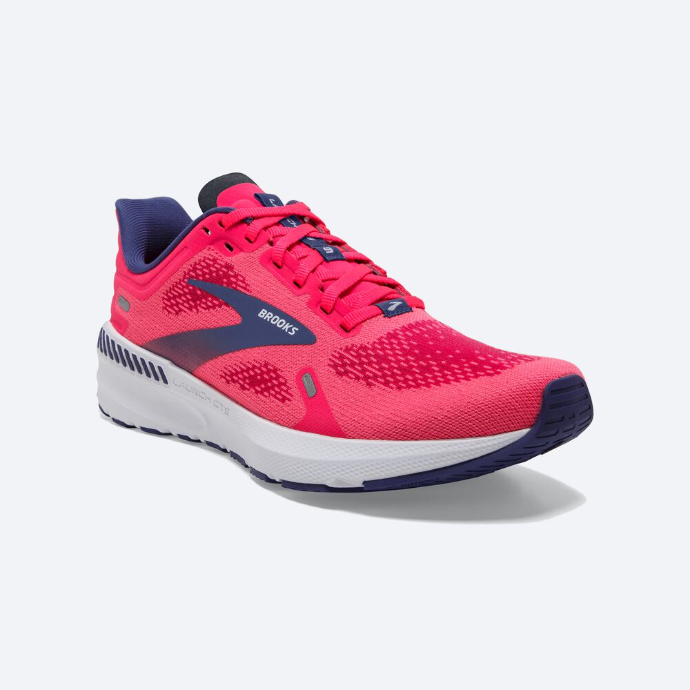 Zapatillas Running Brooks Launch GTS 9 Mujer Rosas/Fucsia | SMR896415