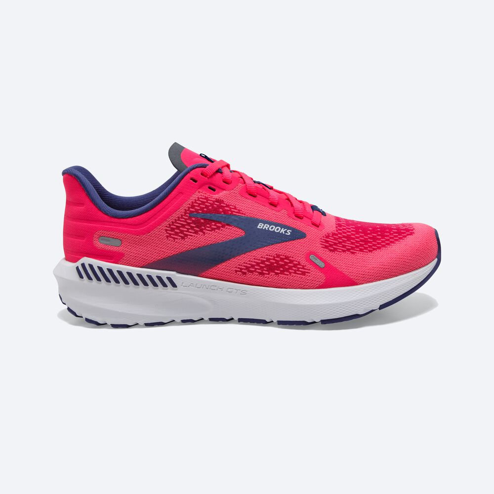 Zapatillas Running Brooks Launch GTS 9 Mujer Rosas/Fucsia | SMR896415