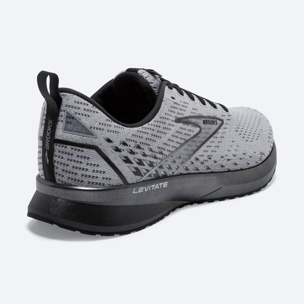 Zapatillas Running Brooks Levitate 5 Hombre Gris/Negras | CMD537942