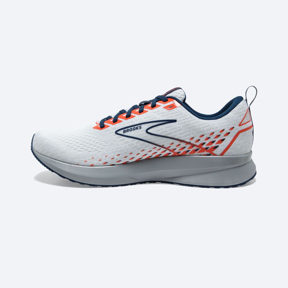 Zapatillas Running Brooks Levitate 5 Hombre Blancas/Marrones | DWF625031