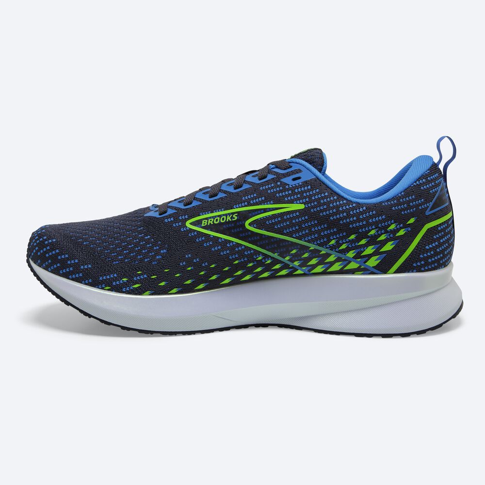 Zapatillas Running Brooks Levitate 5 Hombre Azules/Verde | VSA106928