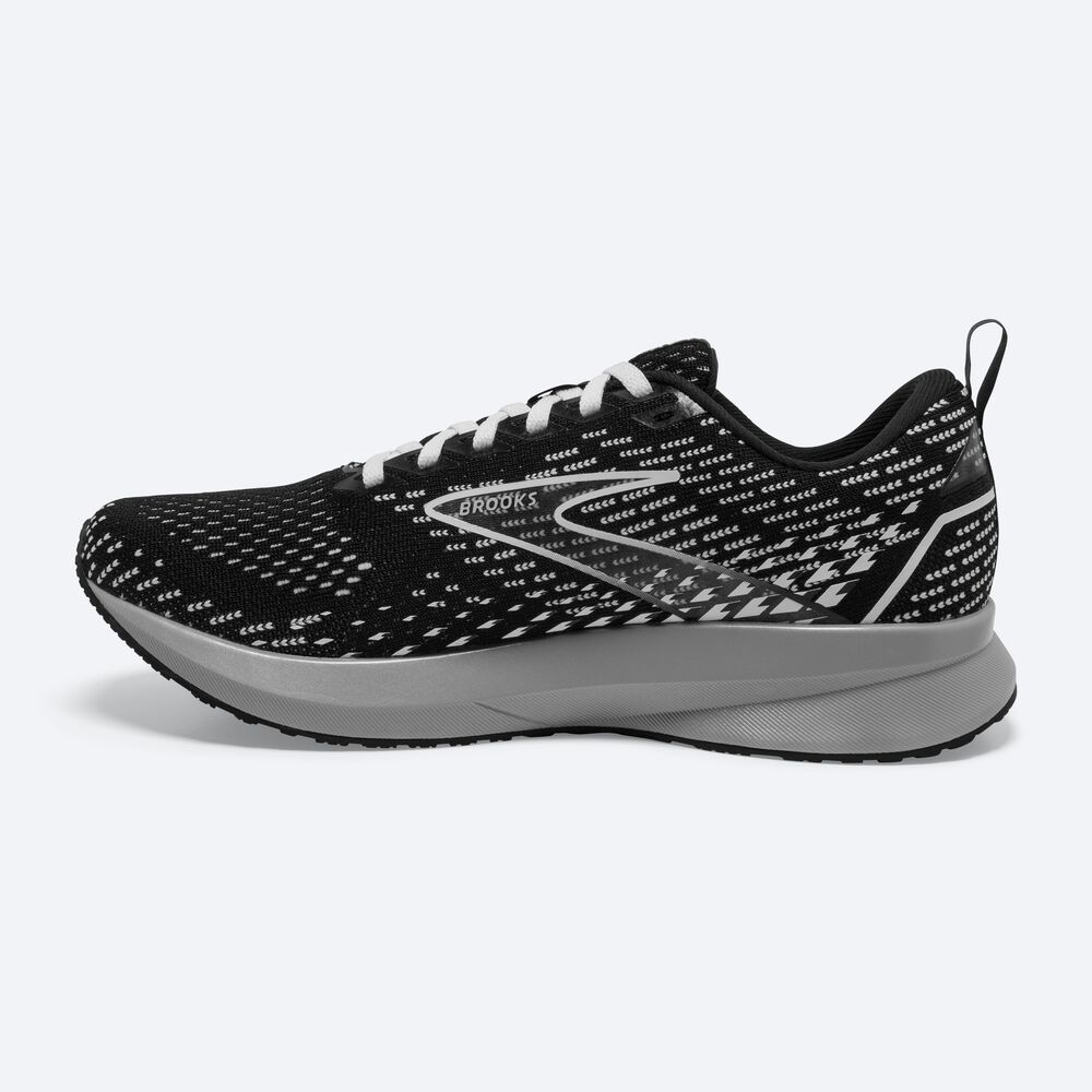 Zapatillas Running Brooks Levitate 5 Mujer Negras/Gris/Blancas | UBR471582